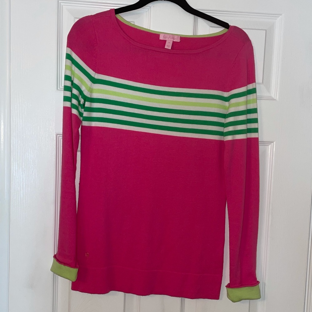 Classic Lilly Pulitzer Boatneck Sweater
